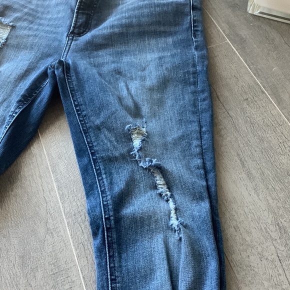 Express denim Perfect ankle legging high rise size 4 - Picture 4 of 10